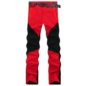 Mens Outdoor Quick Drying Climbing Pants