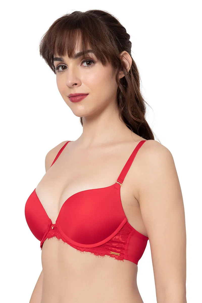 Miracle Lift Double Push-up Bra - Spanish Red