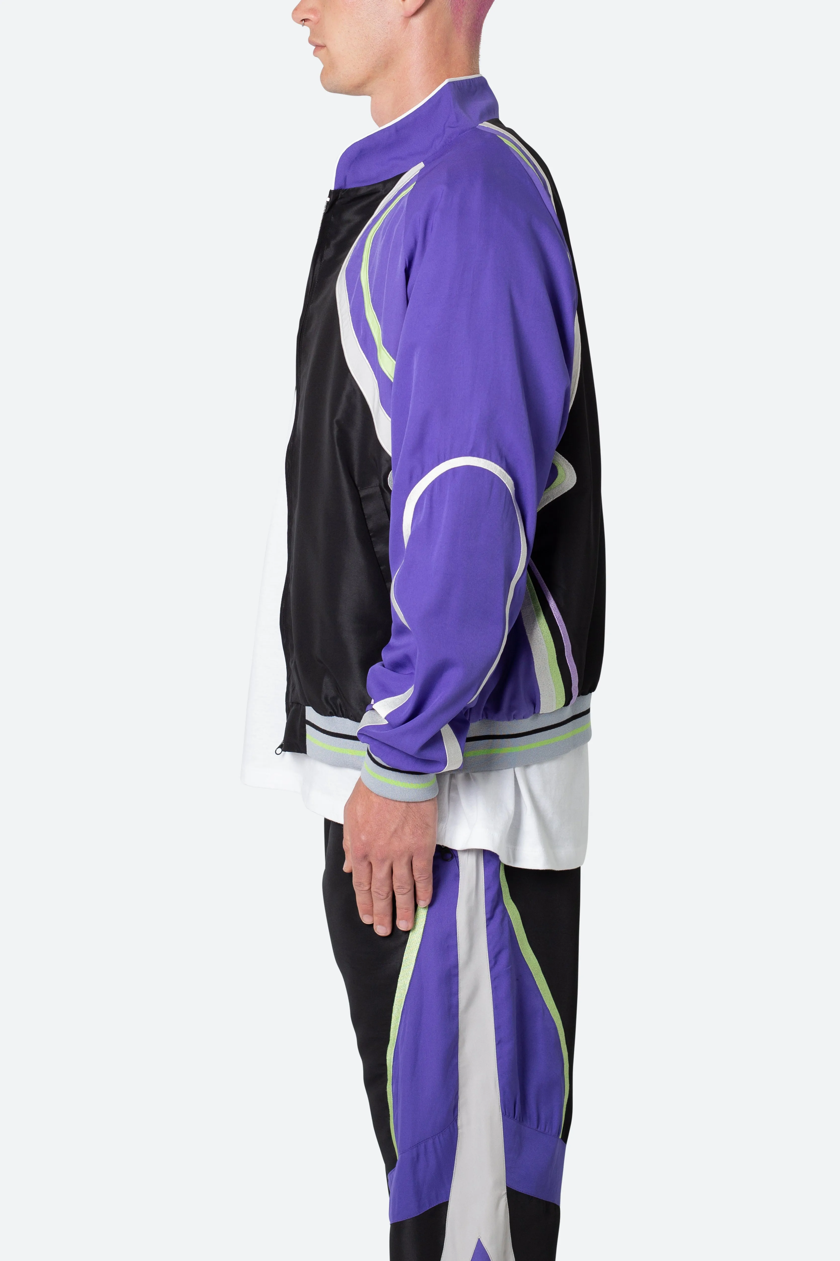 Motocross Track Jacket - Purple