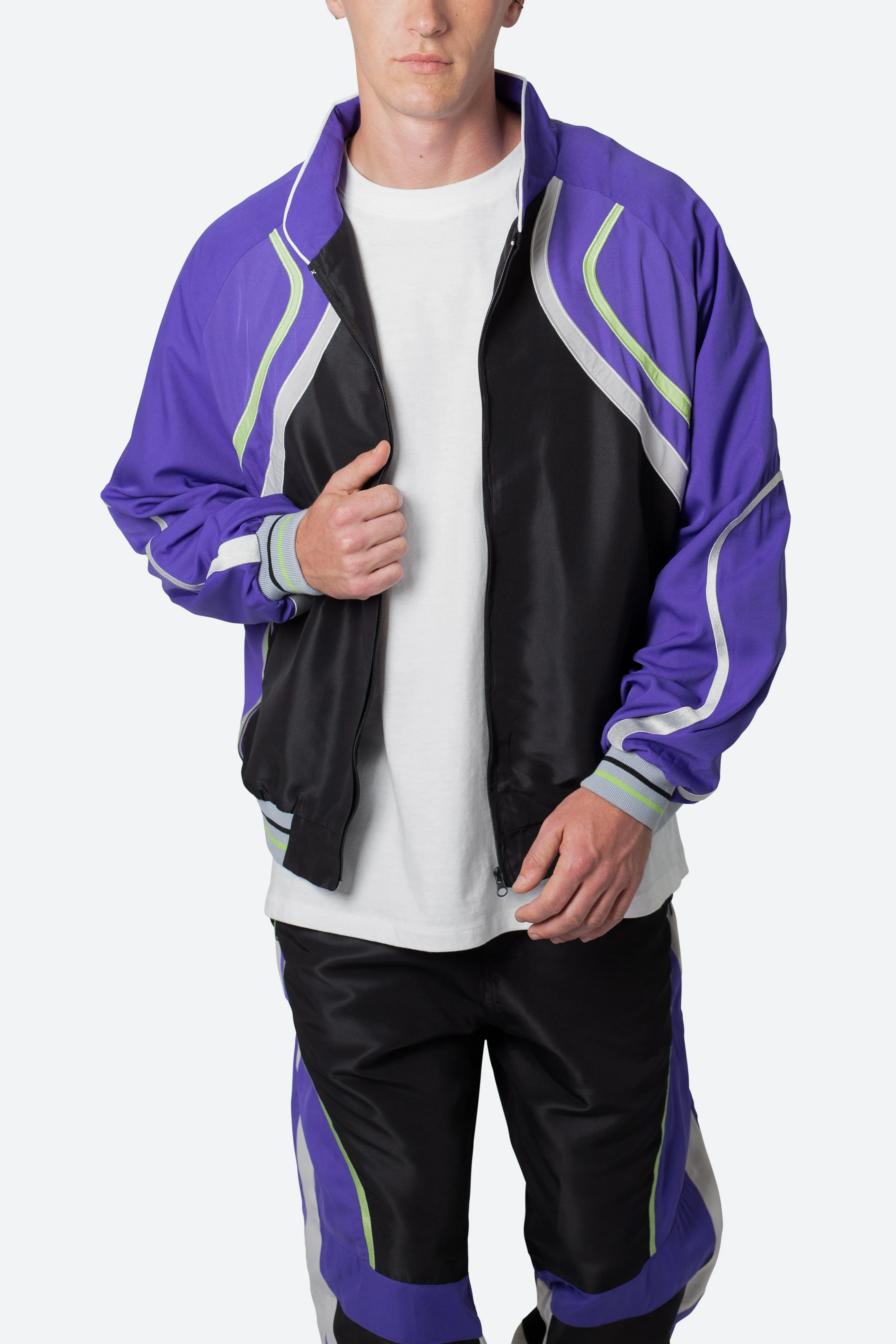 Motocross Track Jacket - Purple