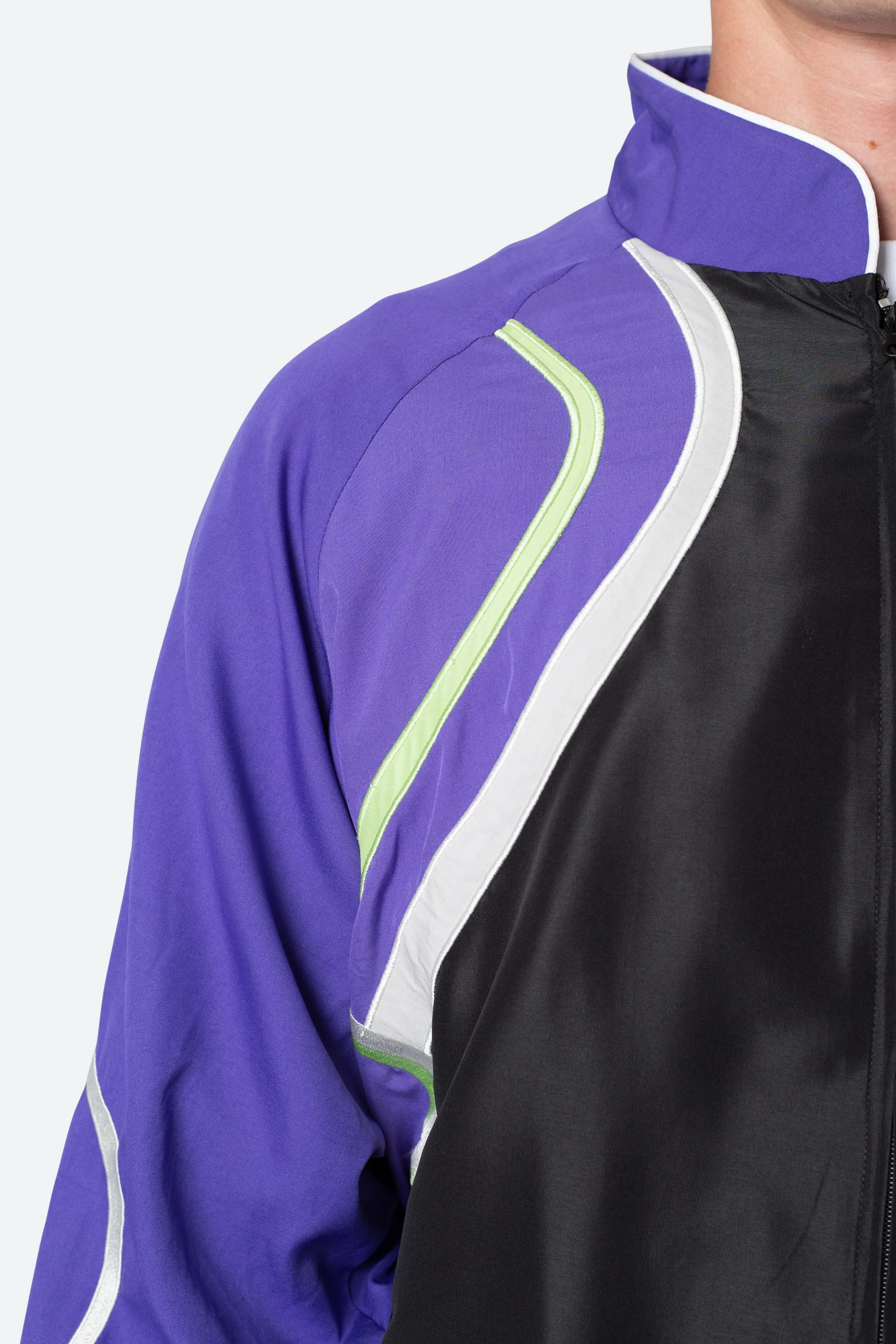 Motocross Track Jacket - Purple