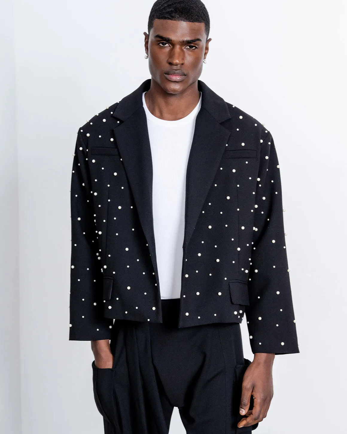 Naoki Jacket Pearls