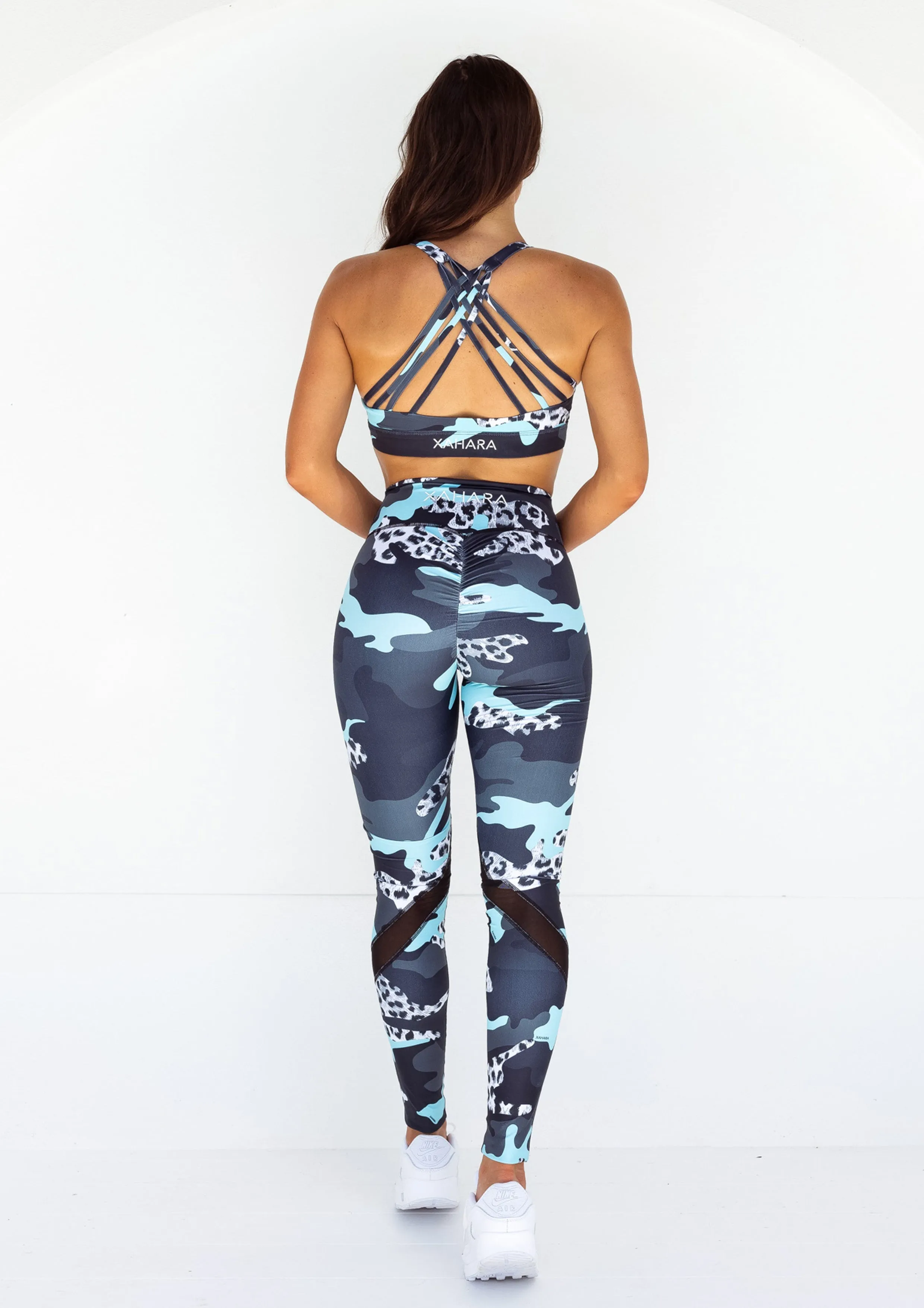 Olympia Tiffany Camo Sports Bra