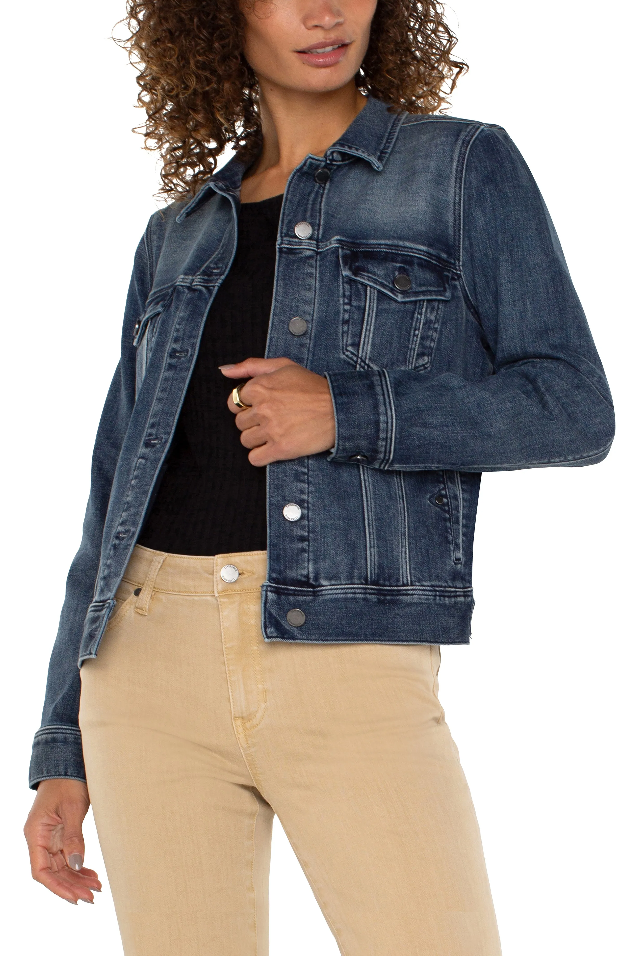 PETITE CLASSIC JEAN JACKET