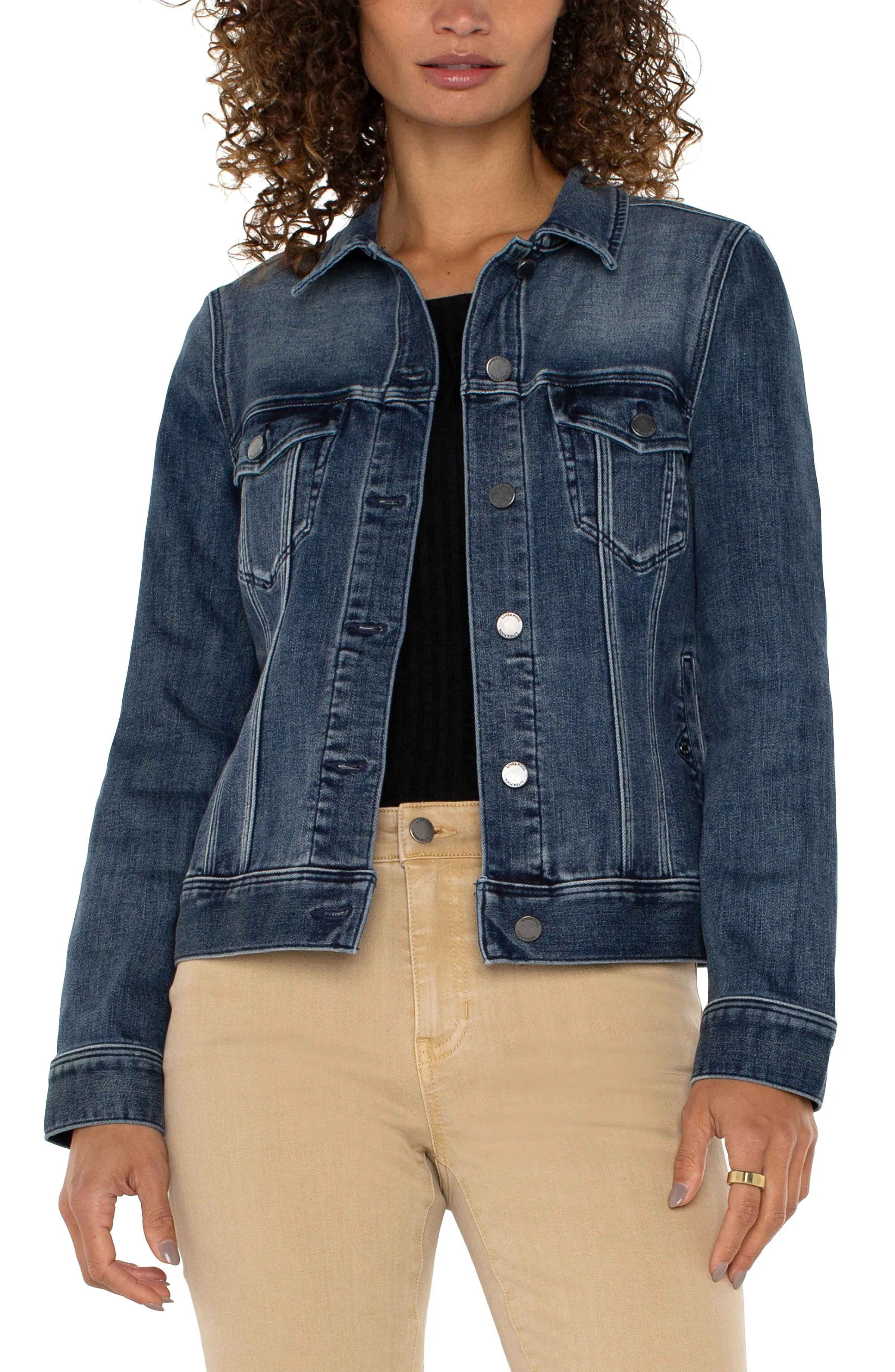 PETITE CLASSIC JEAN JACKET