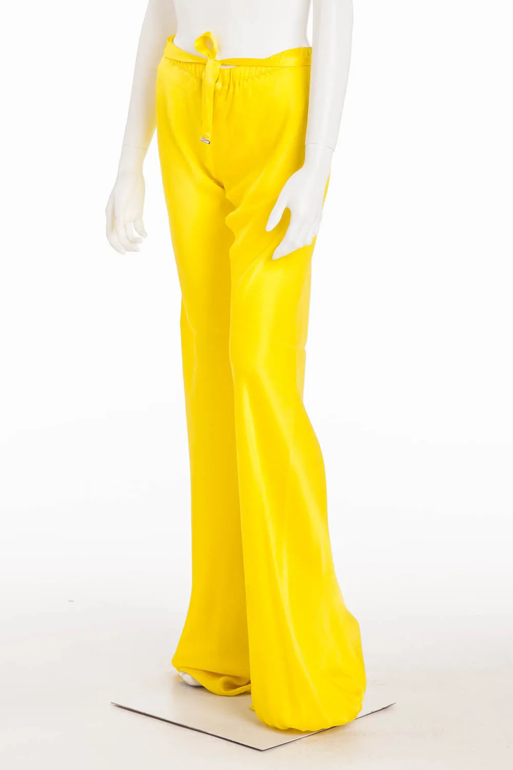 Roberto Cavalli - Yellow Pants with Belt