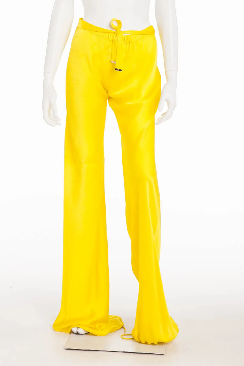 Roberto Cavalli - Yellow Pants with Belt