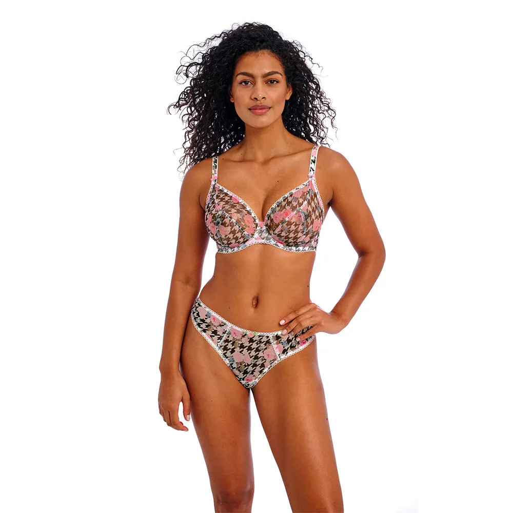 Rose Blossom Multi Underwired Plunge Bra