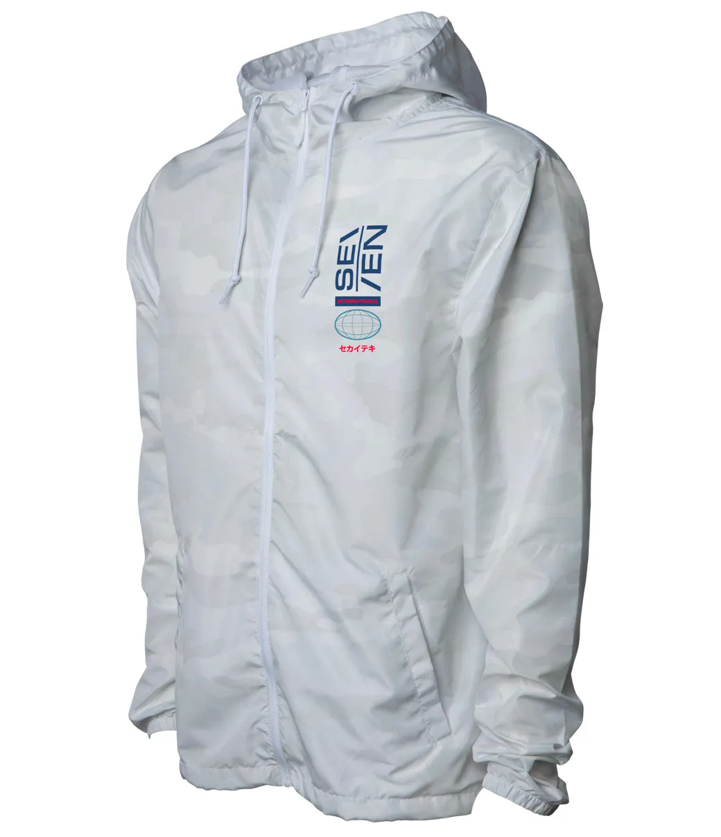 SEVEN INT WINDBREAKER WHITE CAMO