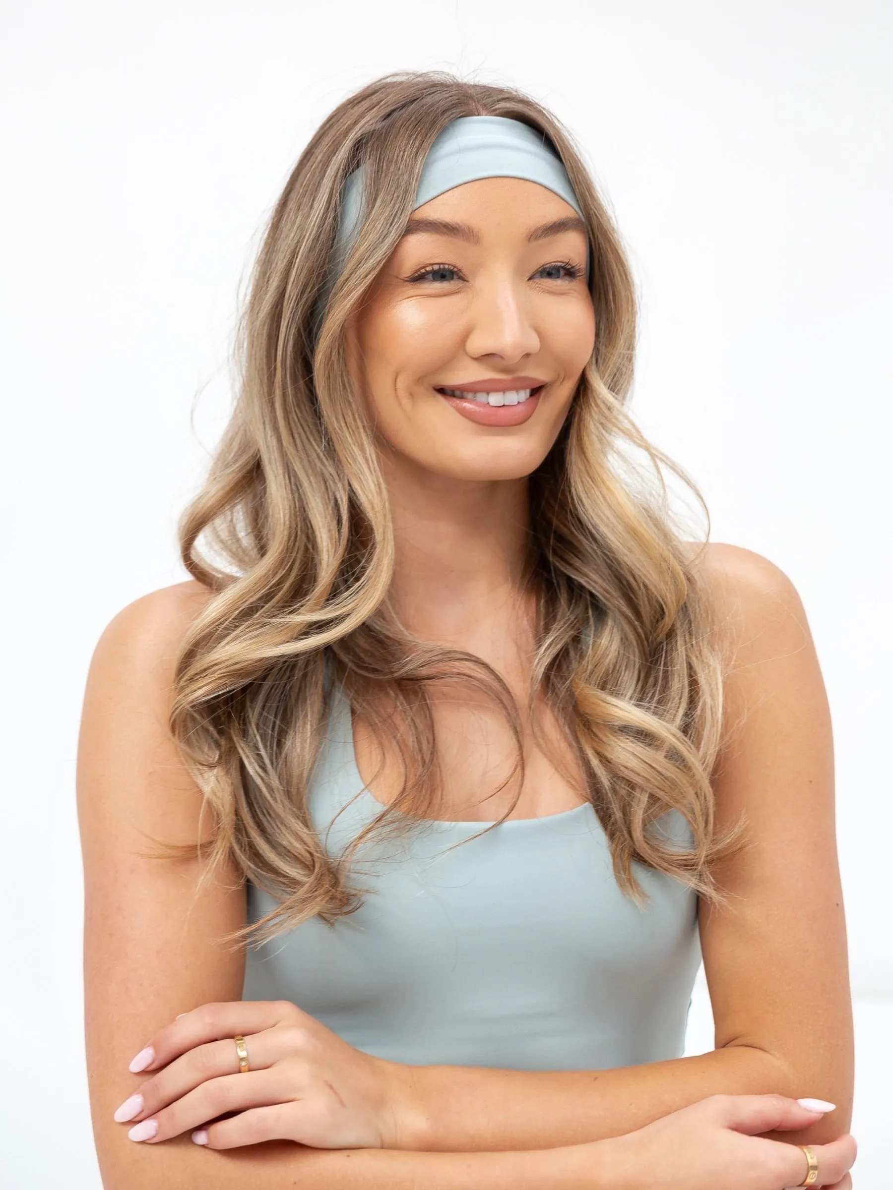 Studio Headband - Mineral Blue