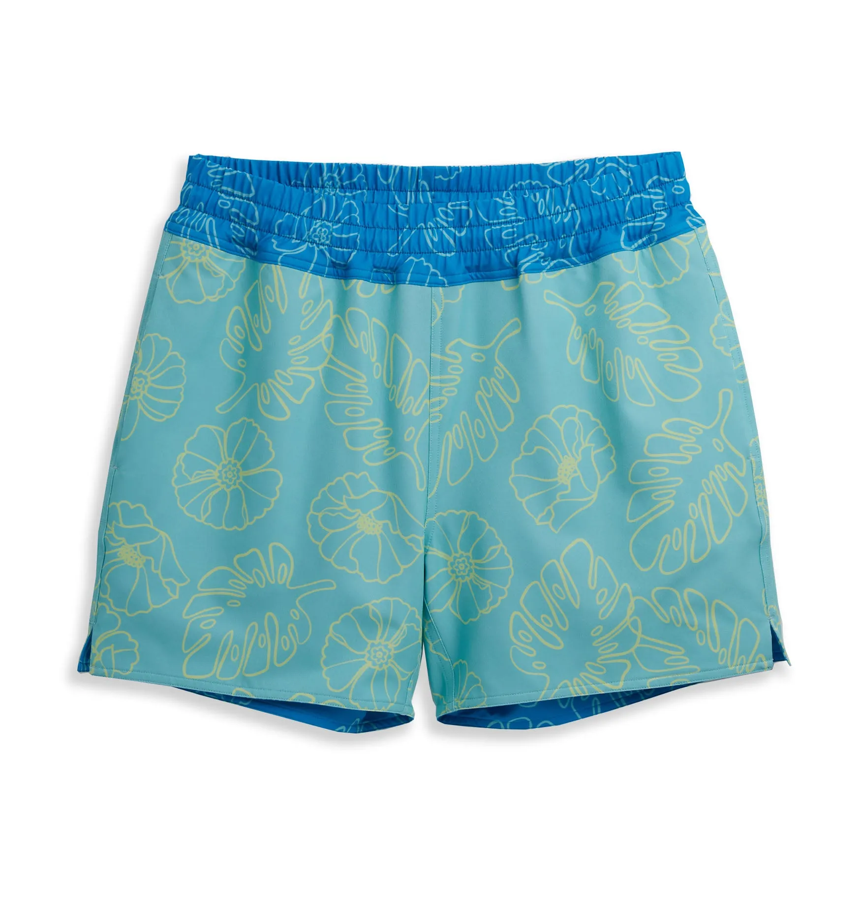 Swim 5" Reversible Board Short LC - Keep Palm