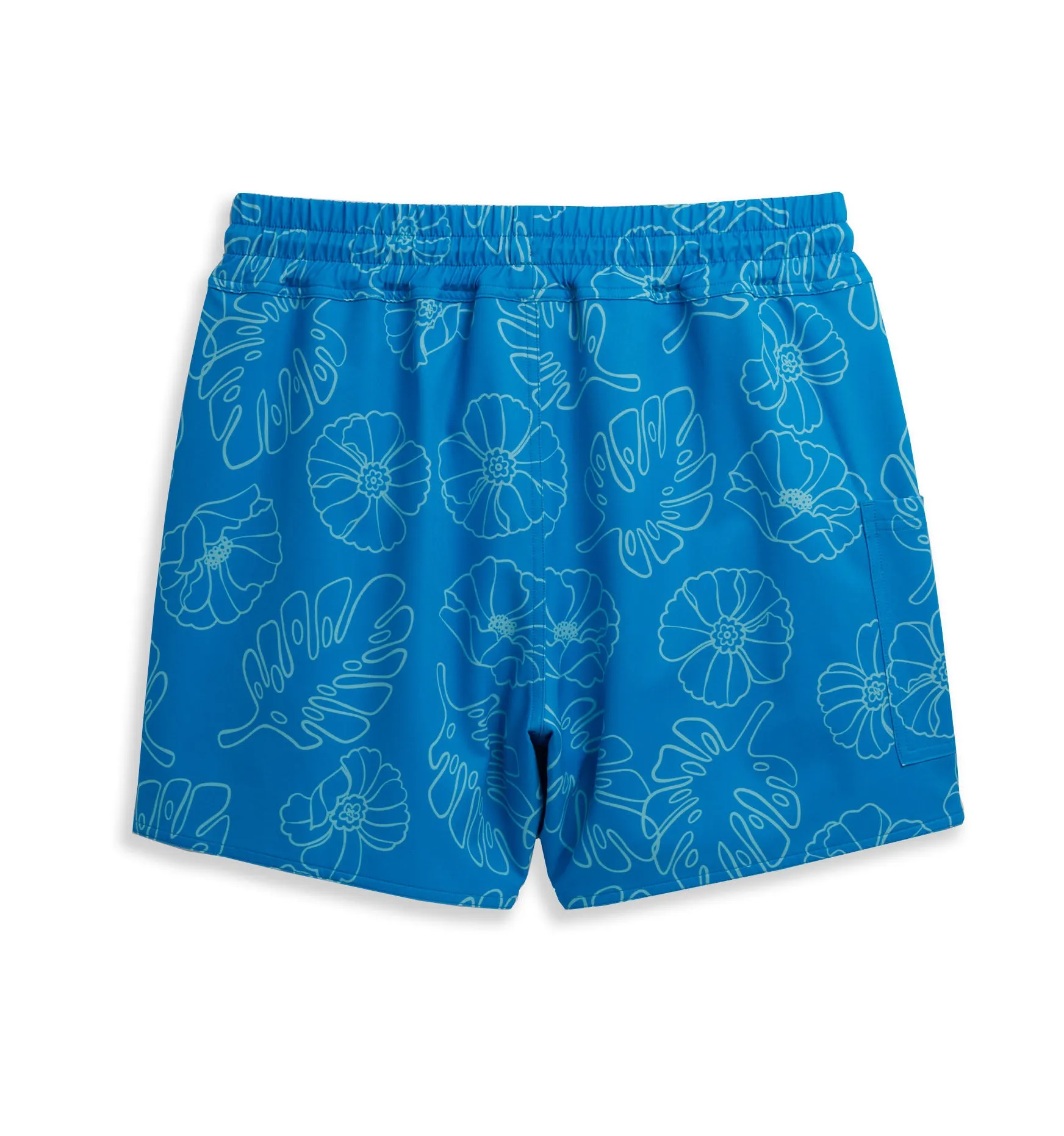 Swim 5" Reversible Board Short LC - Keep Palm