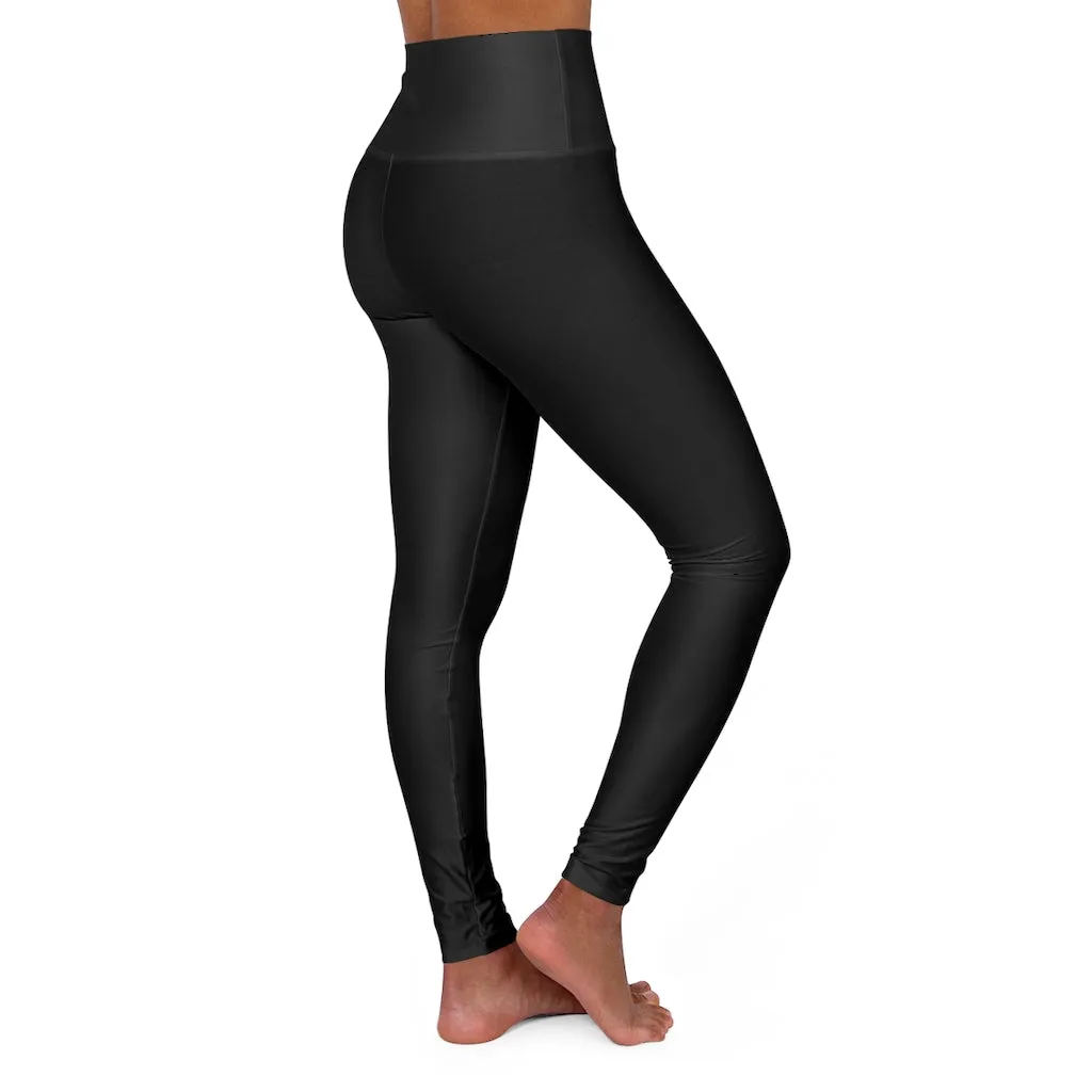 TechSoup Black High Waisted Yoga Leggings