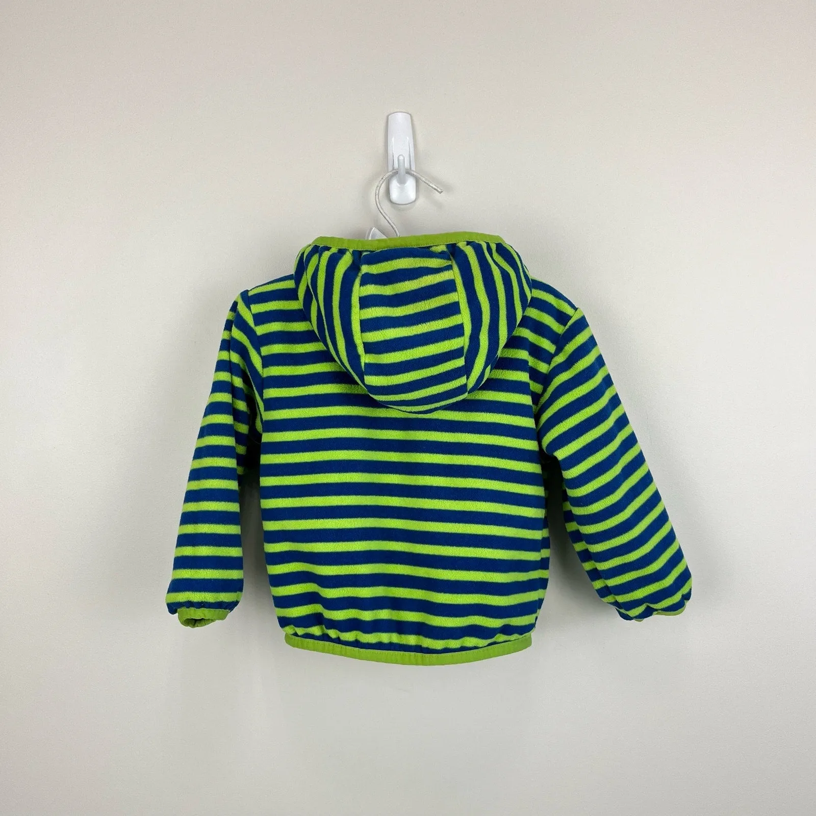 The North Face Reversible Scout Wind Jacket Blue Green 6-12 Months