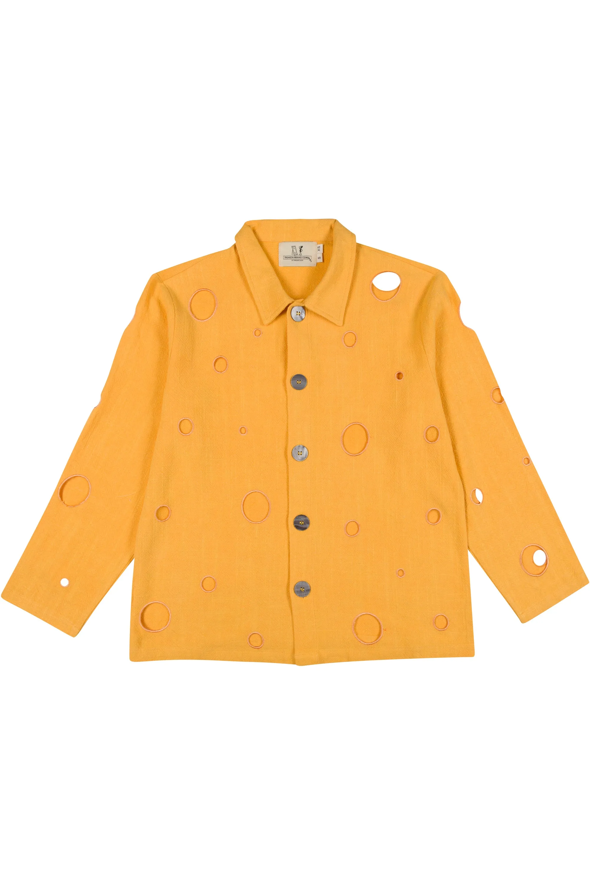 Unisex Swiss Cheese Jacket