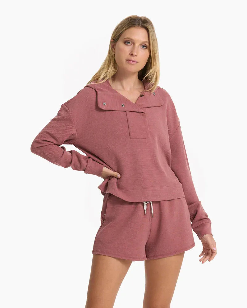 Vuori Women's Rosewood Bayview Thermal Hoodie