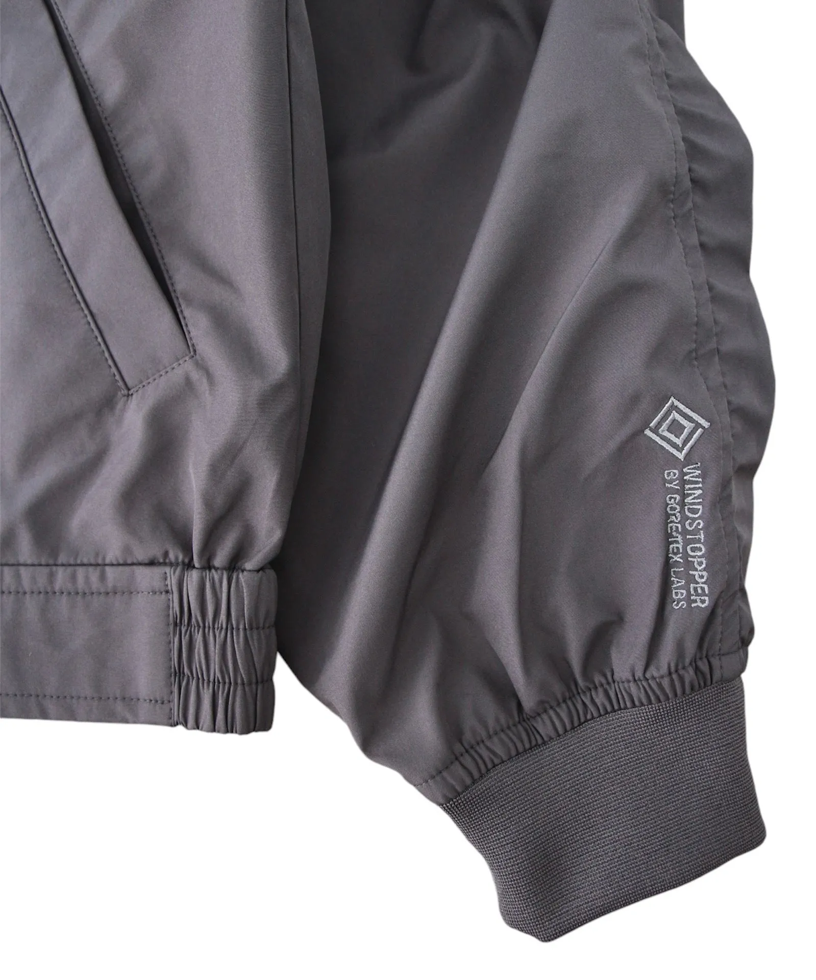 WINDSTOPPER CITIFIED ZIP UP BLOUSON "DK.GRAY"