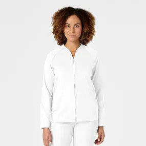 Wink LAYERS Women's Fleece Full Zip Scrub Jacket 8209