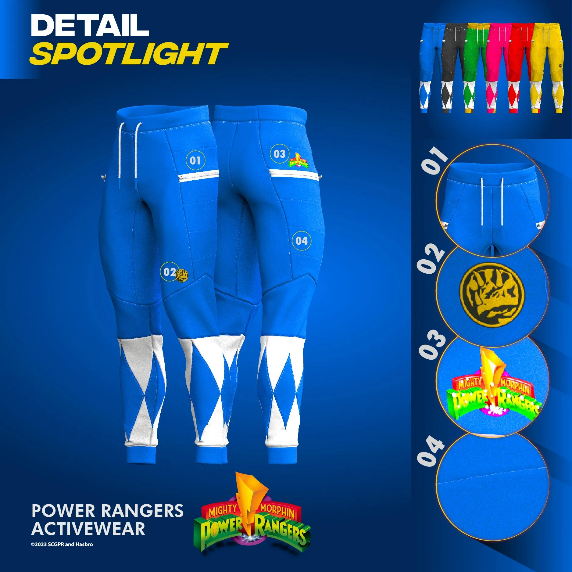 Yellow Ranger Unisex Joggers