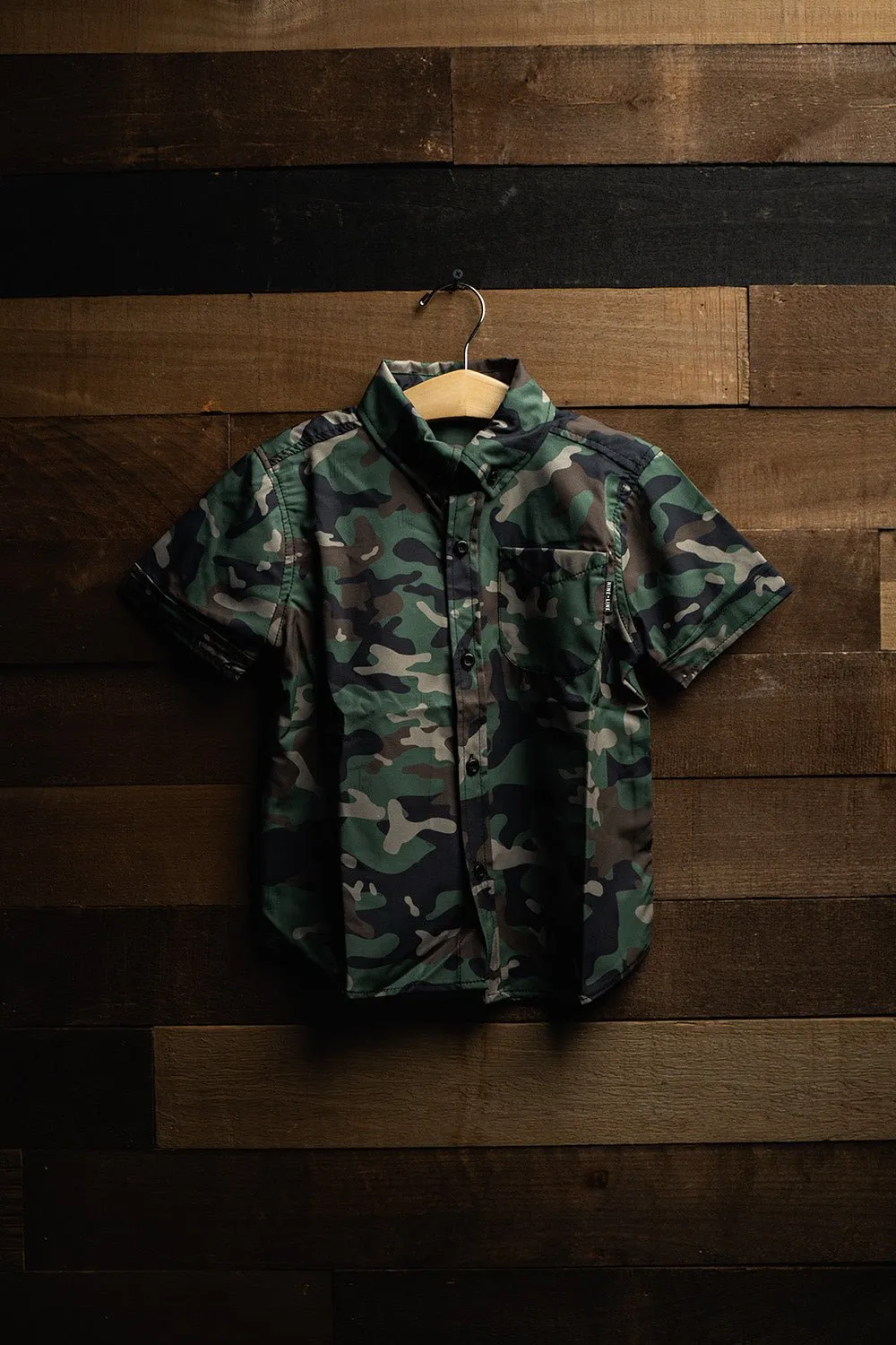 Youth Camo Collection - Casual Button Down Shirt